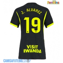 Camisa de time de futebol Atletico Madrid Julian Alvarez #19 Replicas 2º Equipamento Feminina 2026-27 Manga Curta